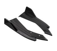 Spoiler Laterale 2 Pezzi Diffusore Paraurti Posteriore Per Auto Universale Gonna Laterale Per Auto Splitter Labbro Protezione Canard Striscia Anteriore Accessori(Black)
