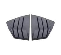Spoiler Laterale Canard Kit Per Accord Per 8th Sedan 2008-2013 Auto Vetro Shutter Feritoia Copertura Posteriore Finestrino Laterale Cap Pannello Porta Trim(Carbon Fibre Look)