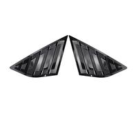 Spoiler Laterale Canard Kit Per Ford Per Focus Per MK3 Per ST Per RS 2012-2018 Hatchback 1 Paio Feritoie Per Finestre Pannello Posteriore Quarto Laterale Tuyere(B style Shiny Black)