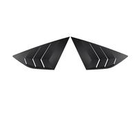 Spoiler Laterale Canard Kit Per Ford Per Focus Per MK3 Per ST Per RS 2012-2018 Hatchback 1 Paio Feritoie Per Finestre Pannello Posteriore Quarto Laterale Tuyere(A style Matte Black)