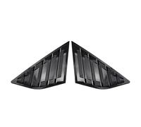 Spoiler Laterale Canard Kit Per Ford Per Focus Per MK3 Per ST Per RS 2012-2018 Hatchback 1 Paio Feritoie Per Finestre Pannello Posteriore Quarto Laterale Tuyere(B style Carbon Fiber look)