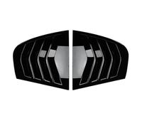 Spoiler Laterale Canard Kit Per Serie 3 Per E90 Per 320i Per 323i Per 325i Per 330i Berlina A 4 Porte 2005-2012 Finestrino Laterale Posteriore Persiana Trim(Glossy Black)