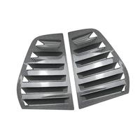 Spoiler Laterale Canard Kit Per VW Per Golf Per MK5 Per Coniglio Per GTI 5 Porte 2004-2008 Coppia Finestrino Laterale Posteriore Trim Spoiler Finestra Persiana(Carbon Fiber look)