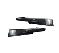 Spoiler Laterale Coppia Spoiler Anteriore Labbro Splitter Accessori Ricambio Per Modifiche Auto Compatibile Con Paraurti E90 E91 335i 328i LCI M-Tech(Carbon Fiber Look)