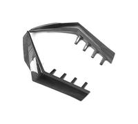 Spoiler Laterale Finestrino Posteriore Per VW Per Golf 8 MK8 Per GTI Per GTD Per TDI 2020 2021 2022 2023 Canard Splitter Spoiler Posteriore Auto(Guardia in fibra di carbonio)