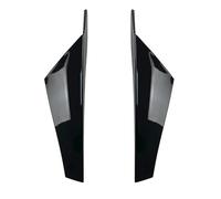 Spoiler Laterale Lunotto Auto Per VW Per Golf 8 MK8 MK VIII 2020-2021 Lunotto Posteriore Splitter Spoiler Laterale Ala Canard Copertura Adesivo Trim 2 Pezzi Spoiler Posteriori Auto(Black)