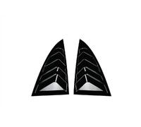 Spoiler Laterale Lunotto Per Tesla Per Modello Y Per Juniper 2025 Lunotto Posteriore Spoiler Copertura Dell'otturatore 2PCS Feritoia Laterale(Black)