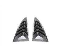 Spoiler Laterale Lunotto Per Tesla Per Modello Y Per Juniper 2025 Lunotto Posteriore Spoiler Copertura Dell'otturatore 2PCS Feritoia Laterale(Carbon)