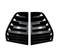 Spoiler Laterale Lunotto Per VW Per Golf 5 Per MK5 Porte 2003-2010 Auto Posteriore Feritoia Finestra Laterale Copertura Dell'otturatore Trim Adesivo Vent Scoop(Gloss Black)