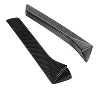 Spoiler Laterale Lunotto Posteriore, 2 Pezzi Rivestimento Esterno Ala Sinistra Destra Sostituzione per SEAT 5F Mk3 MK3.5 2013-2021 (Stile in fibra di carbonio)