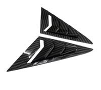 Spoiler Laterale Lunotto Posteriore Copertura per persiana anteriore, persiana per finestra, presa d'aria laterale, adatta per VW Volkswagen Golf 7 MK7 Hatchback 2014-2019(Carbon Look)