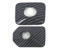 Spoiler Laterale Lunotto Posteriore Copertura protettiva per telecamera anteriore e posteriore per auto, accessori per la modifica dello stile esterno adatti per ZEEKR X ME YOU 2024(Carbon)