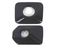 Spoiler Laterale Lunotto Posteriore Copertura protettiva per telecamera anteriore e posteriore per auto, accessori per la modifica dello stile esterno adatti per ZEEKR X ME YOU 2024(Black)