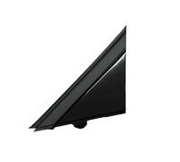 Spoiler Laterale Lunotto Posteriore Copertura triangolare per specchietto retrovisore, adatta per FIAT 500 2012-2019, finestrino anteriore, montante A, triangolo 1SH17KX7AA(Bright black Left)