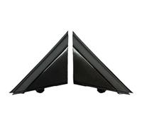 Spoiler Laterale Lunotto Posteriore Copertura triangolare per specchietto retrovisore, adatta per FIAT 500 2012-2019, finestrino anteriore, montante A, triangolo 1SH17KX7AA(Bright black 1Pair)