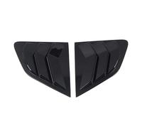 Spoiler laterale per auto 2 pezzi Pannello per persiana per lunotto posteriore laterale per rivestimento di sfiato per Nissan per Qashqai J11 per Rogue per Sport(Glossy Black)