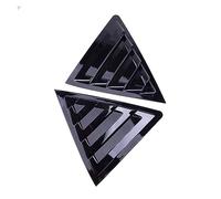 Spoiler laterale per auto 2 pezzi per nero lucido finestrino laterale posteriore Scoop feritoia per copertura di sfiato Trim per Toyota per Corolla 2014 2015 2016 2017 2018