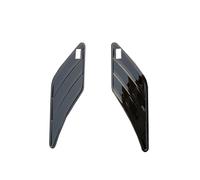 Spoiler laterale per auto ABT RS3 RS4 RS5 RS6 A6 C6 C5 A1 A3 8P A4 B8 B6 A5 A7 A8 Q5 Q7 TT R8 2 pezzi adesivo per auto aria per sfiato laterale per parafango(Carbon Type 1)