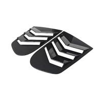 Spoiler laterale per auto Adesivi decorativi per finestrini laterali posteriori per dell'auto per VW per Scirocco 2009 2010 2011 2012 2013 2014 2015 2016 2017 2018(Glossy Black)