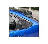 Spoiler laterale per auto Per Ford per Focus MK2 2005-2013 per Hatchback 4 porte Finestra posteriore per auto Tende laterali Tuyere Alette per accessori di sfiato(Carbon texture)