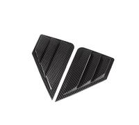 Spoiler laterale per auto Per Toyota per CHR per 2016-2021 2 pezzi Pannello per persiana per lunotto posteriore laterale per rivestimento di sfiato Accessori(Carbon texture)