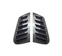 Spoiler laterale per auto Per VW per Polo 9N 2001-2006 2007 2008 2009 2 pezzi/set lunotto posteriore quarto otturatore copertura lunetta laterale per adesivo di sfiato(Carbon look)