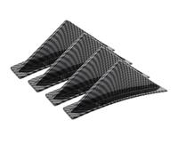 Spoiler Laterale Per Paraurti Posteriore Per Citroen, Modello Universale A 4 Alette, Con Diffusore E Splitter.(fibra di carbonio)