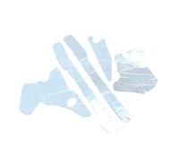 Spoiler Laterale Spoiler Per YZF-R6 2008-2016 Moto Pellicola protettiva termoisolante Carenatura ABS Scudo termico professionale
