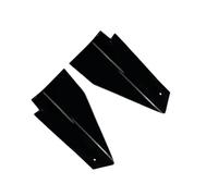 Spoiler Laterali Angolari Di Piccole Dimensioni Per Ford Per Mustang MK6 2015-2023(Glossy Black)