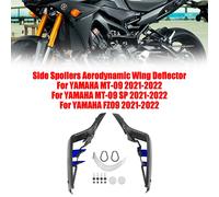 Spoiler laterali Deflettore ala aerodinamico per YAMAHA MT-09 FZ09 21-22 Blu H7