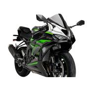 Spoiler Laterali Di Downforce Puig Verde Kawasaki ZX-6R Ninja 2024 - 2025