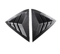 Spoiler laterali lunotto posteriore Per Ford Per Fiesta Per MK7 Per 7.5 2008-2017 2 Pezzi Finestra Posteriore Copertura Per Otturatore Triangolo Feritoia Vent Cieca Auto Spoiler(Carbon look)