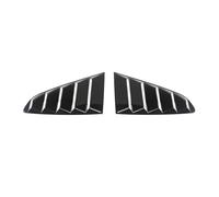 Spoiler laterali lunotto posteriore Per Ford Per Mustang 2015 2016 2017 2018 2019 2020 2021 2022 Finestra Posteriore Cieca Scoop Trim Feritoie Decorazione Copertura Auto Spoiler(Bright Black)