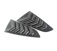 Spoiler laterali lunotto posteriore Per Ford Per Mustang 2015-2020 Coperture Per Specchietti Car Rear Louver Window Side Shutter Cover Trim Sticker Vent Scoop(Matte Black)