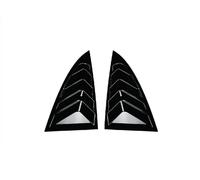 Spoiler laterali lunotto posteriore Per Tesla Per Modello 3 Per Highland 2024 2025 Finestra Laterale Posteriore Copertura Dell'otturatore Trim Triangolo Feritoia(Glossy Black)