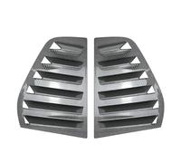 Spoiler laterali lunotto posteriore Per VW Per Golf 5 Per MK5 2003-2010 2 Pezzi Rear Side Vent Window Feritoia Copertura Dell'otturatore Trim Pannello Laterale Porta Tappo(Carbon Fiber Look)