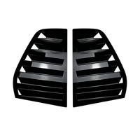 Spoiler laterali lunotto posteriore Per VW Per Golf 5 Per MK5 2003-2010 2 Pezzi Rear Side Vent Window Feritoia Copertura Dell'otturatore Trim Pannello Laterale Porta Tappo(Gloss Black)