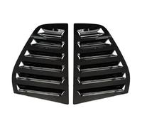 Spoiler laterali lunotto posteriore Per VW Per Golf 5 Per MK5 2003-2010 UNA Coppia Car Rear Side Window Shutter Copertura Trim Finestra Feritoia Side Air Vent Trim Auto Spoiler(Gloss Black)