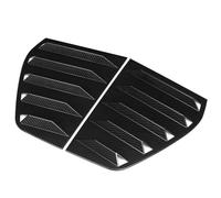 Spoiler laterali lunotto posteriore Per VW Per Golf 6 2 Pezzi Copertura Per Otturatore Finestrino Posteriore Auto Rivestimento Della Finestra Feritoia Ventilazione Laterale(Carbon Look)