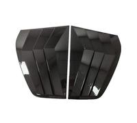 Spoiler laterali lunotto posteriore Per VW Per Golf 6 Per MK6 2008-2012 2PCS Auto Lunotto Posteriore Quarti Feritoia Copertura Side Vent Shutter Trim Scoop Auto Spoiler(Glossy Black)