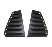 Spoiler laterali lunotto posteriore Per VW Per Golf 7 Per MK7 Per MK7.5 Per GTI R 2003-2020 2PCS Porta Posteriore Finestra Trim Spoiler Copertura Dell'otturatore Auto Spoiler(Black)
