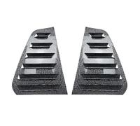 Spoiler laterali lunotto posteriore Per VW Per Golf Per MK7 Per MK7.5 2013-2019 Lato Posteriore Vent Finestra Feritoia Scatto Copertura Trim Lato Pannello Porta ABS Cap Auto Spoiler(Carbon Look)