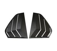 Spoiler laterali lunotto posteriore Per VW Per Golf Per MK8 2020-2023 2PCS Auto Lunotto Posteriore Copertura Trim Finestra Feritoia Side Vent Trim Auto Spoiler(Carbon Look)