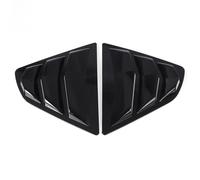 Spoiler laterali lunotto posteriore Per VW Per Polo Per MK5 Per 6R Per 6C 2011-2017 Coppia Auto Finestra Laterale Feritoia Copertura Cieca Otturatore Lato Vent Trim Auto Spoiler(Glossy Black)