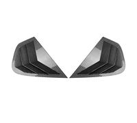 Spoiler laterali lunotto posteriore Per X6 Per X6M Per E71 Per E72 2008-2014 Finestra Laterale Posteriore Feritoia Otturatore Trim Copertura Coda Parabrezza Cieca Ombra(Carbon Fiber Look)