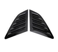 Spoiler laterali lunotto posteriore ZST-1035 Per A3 Per S3 Per 8V Hatchback 2014-2020 2 Pezzi Finestra Laterale Posteriore Feritoia Air Vent Scoop Copertura Otturatore Cieco(Gloss Black)