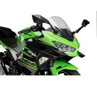Spoiler Laterali Puig Downforce Ali Nere Kawasaki Ninja 400 2018 - 2021