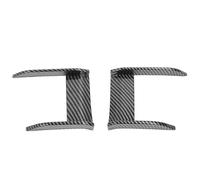 Spoiler lato paraurti anteriore Sinistra a sinistra a destra Abrasione resistente al potenziamento aerodinamico per la 1 Serie F40 2019 in onda materiale ABS MP Style 2pcs (Stile in fibra di carbonio)
