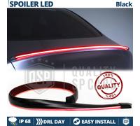 SPOILER LED Per Audi A8 Posteriore Adesivo Striscia Led NERA da tetto