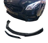 Spoiler Lip Per MERCEDES E-Class W213, 2016-19, Nero Lucido Cup Lip